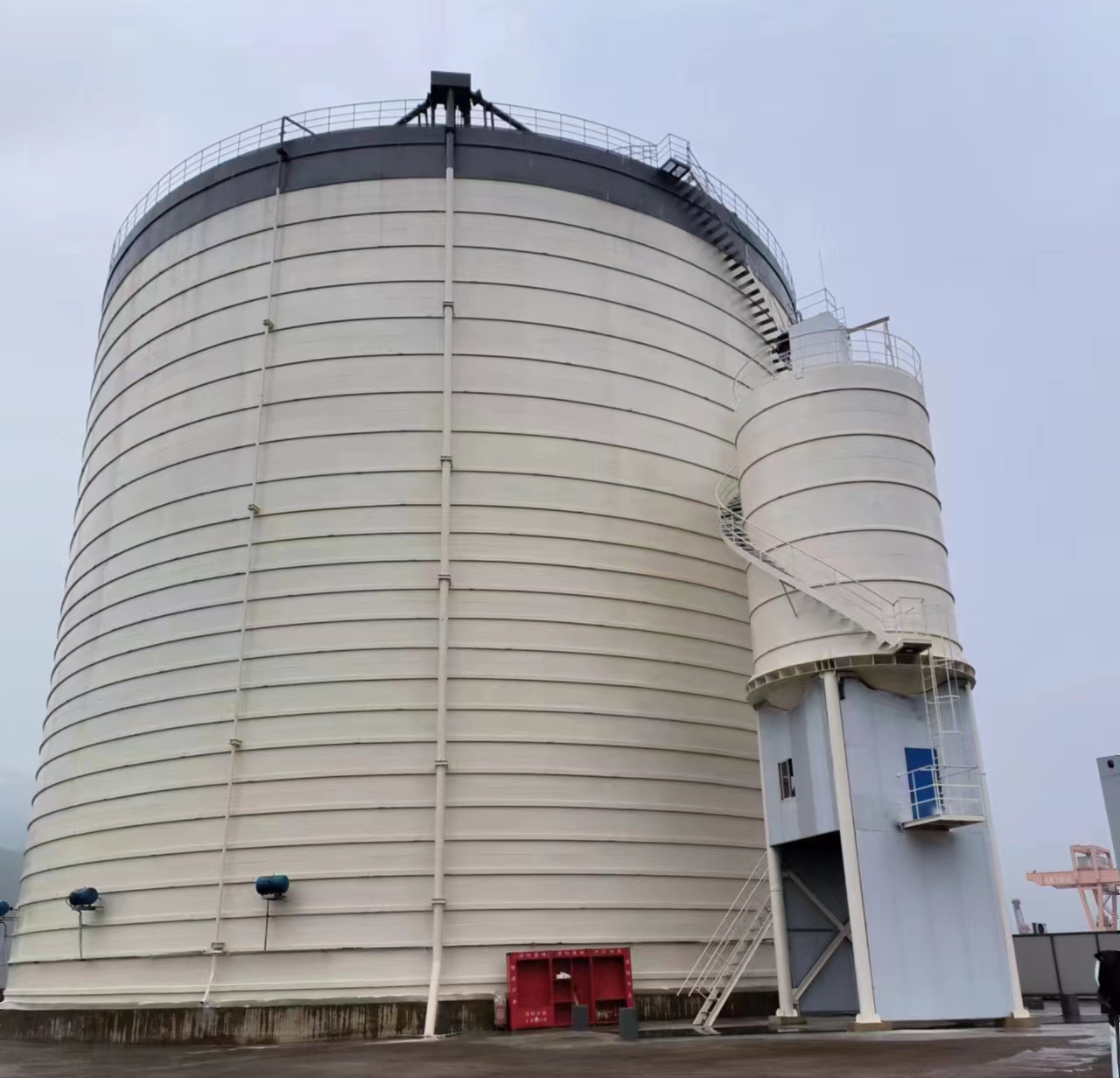 瑶海10万吨水泥钢板库